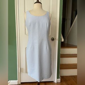 R&K Originals Blue and White Striped Dress. Size 8